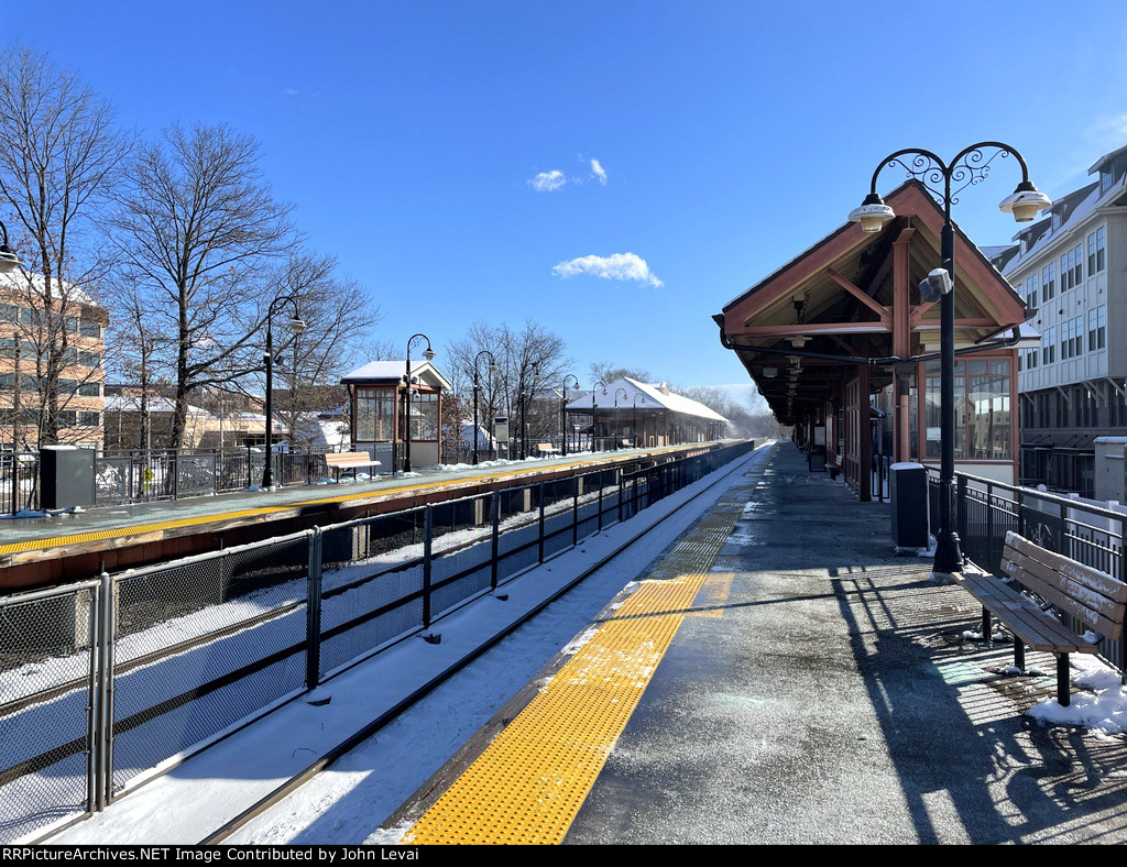 Looking east toward Bound Brook, Plainfield, Westfield, and NYC from Somerville Station